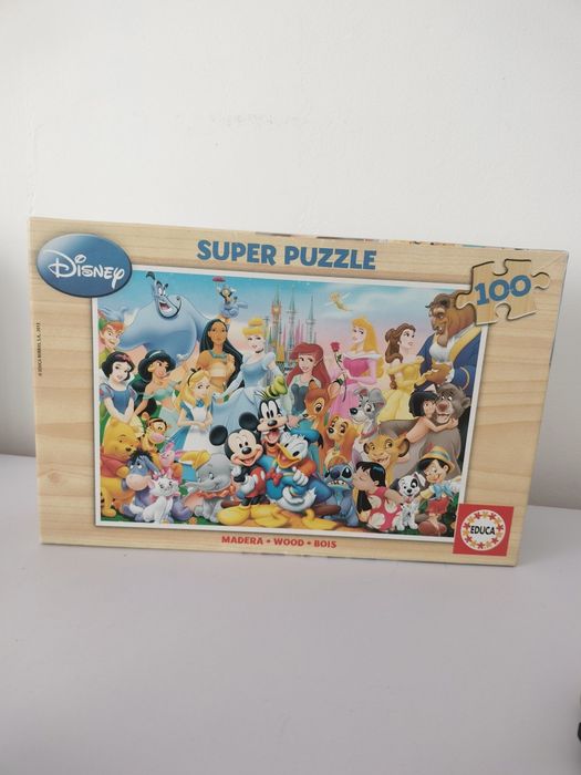 Puzzle din lemn Disney – 100 piese