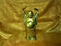 Statueta sculptura bronz placat aur, Buddha