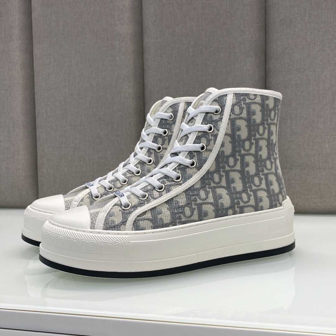 Adidasi tenisi Christian Dior Walk'n'Dior, gri, marimi 35-40