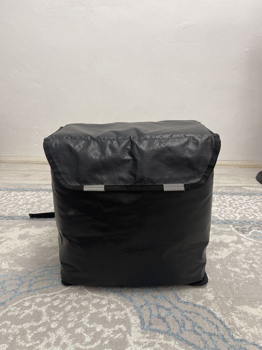 Термосумка черный , коженный