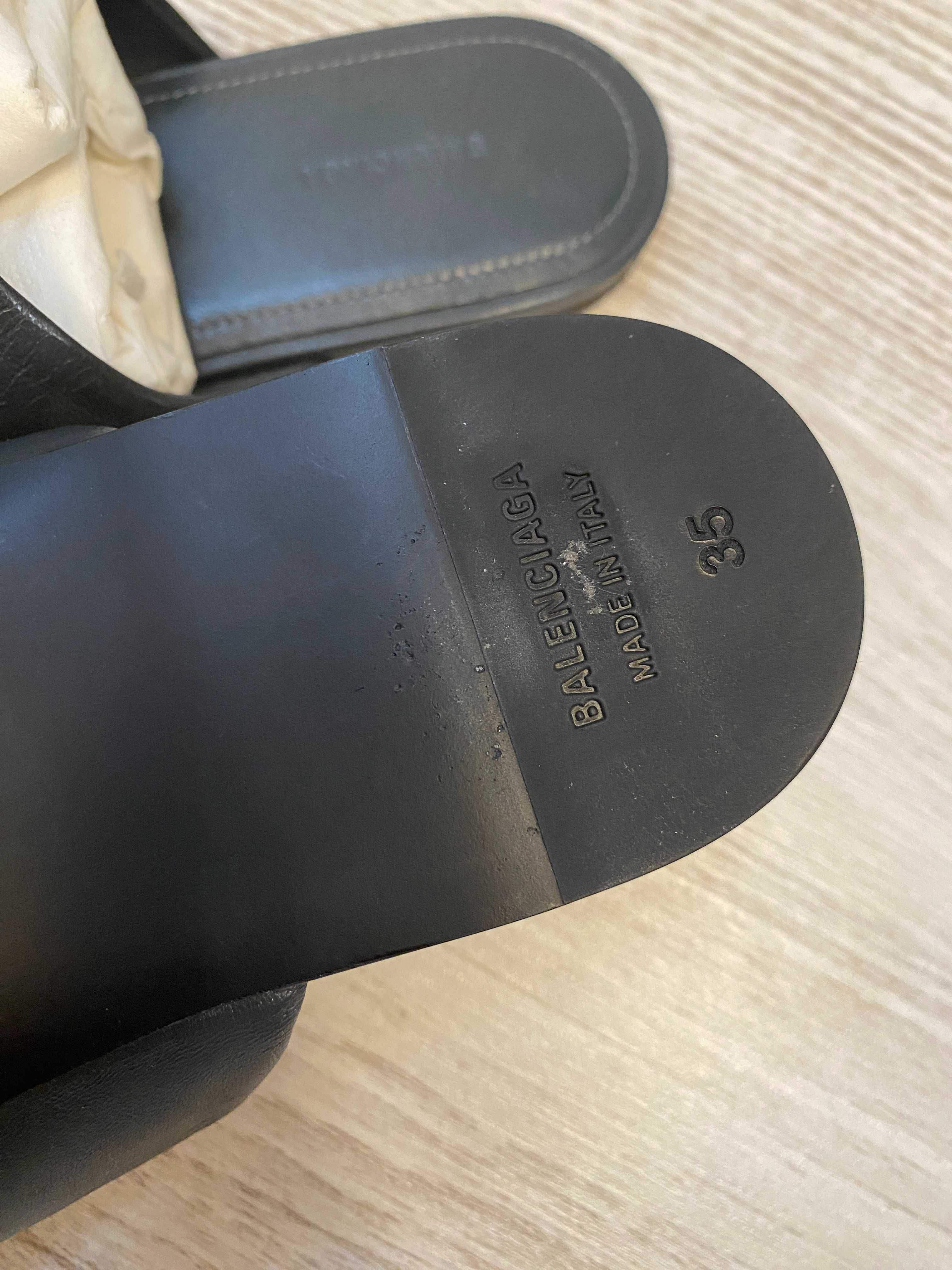 Balenciaga papuci, slapi 35, originali, full box, retail 590 euro