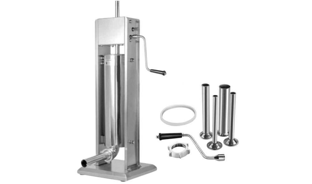 Пълначка за месо вертикална от неръждаема стомана 7 литра