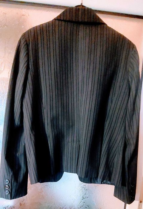 Costum sacou cu fusta, culoare  bleumarin