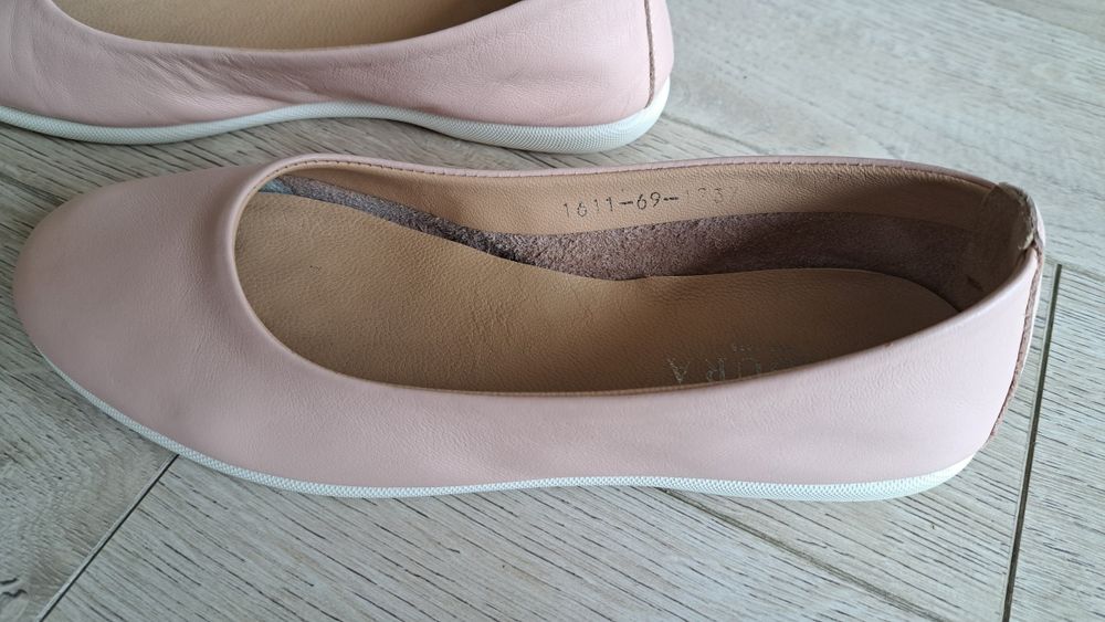 Балеринки Badura/Бадура естествена кожа