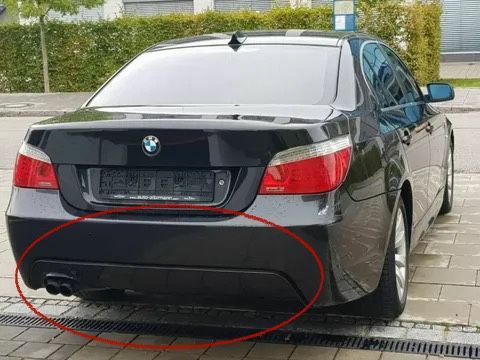 Difuzor, fusta bara spate BMW E60 M Paket originala