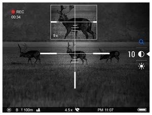 Цифровой прицел Pulsar Digisight Ultra N455 LRF черный