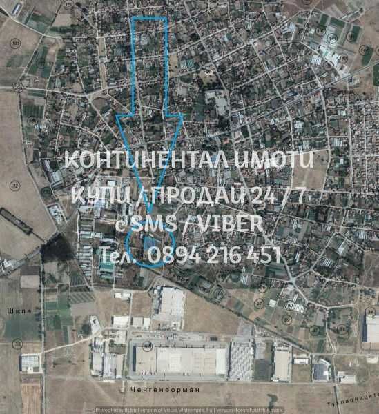 кодг 62900. Имот 3600м2 до регулация, за жилищно или за промишлено
