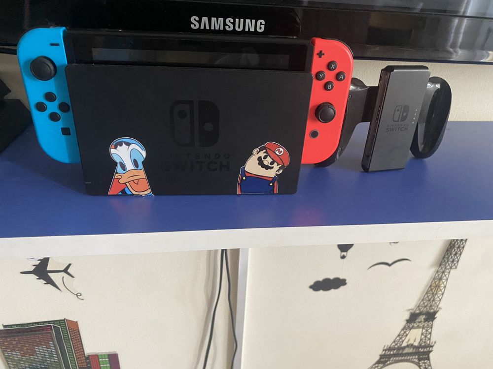 nintendo switch + 1joc fizic