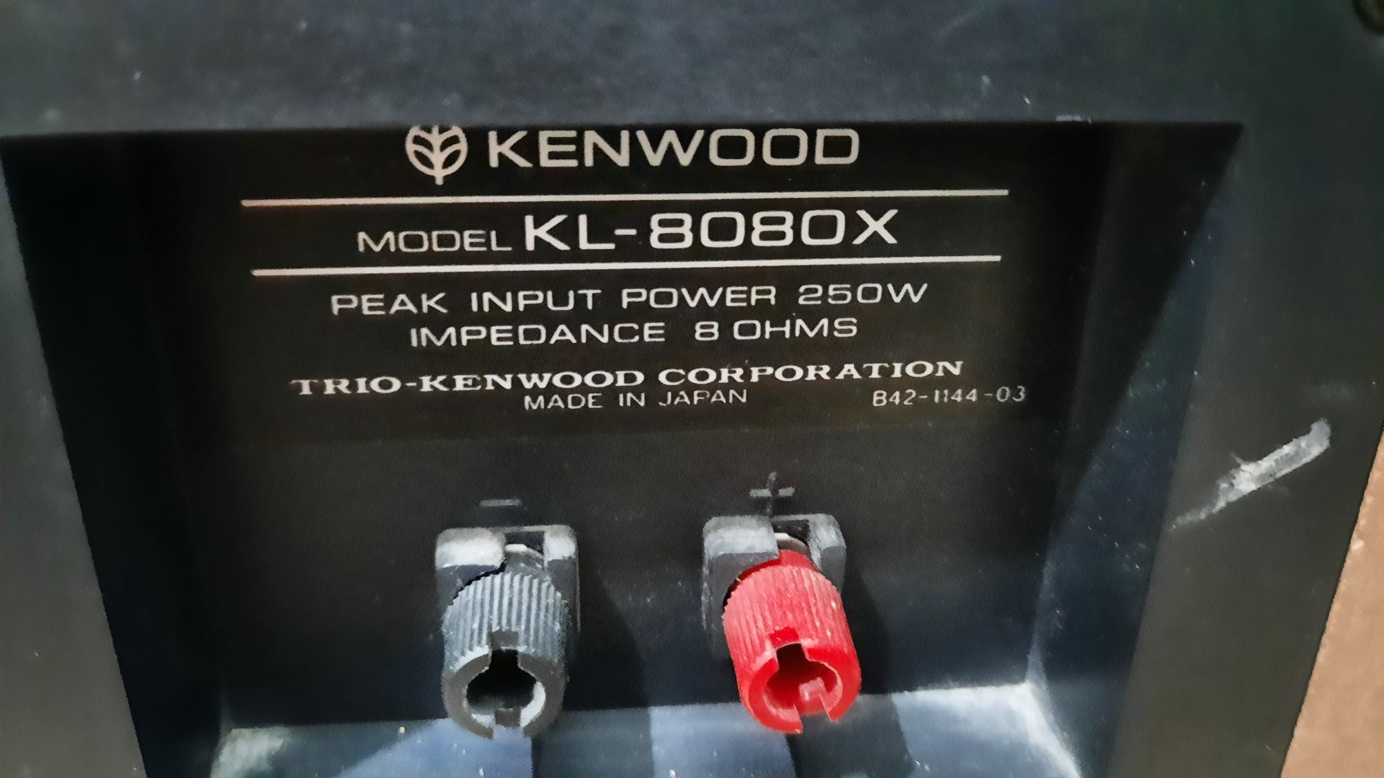 Boxe kenwood model kl 8080 rare