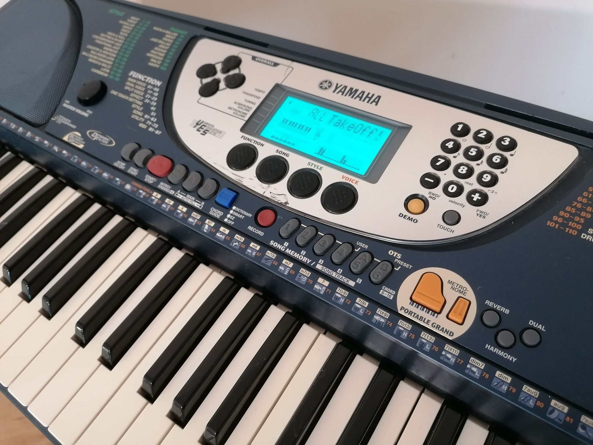 YAMAHA PSR-270 Portable Grand Piano orga pian