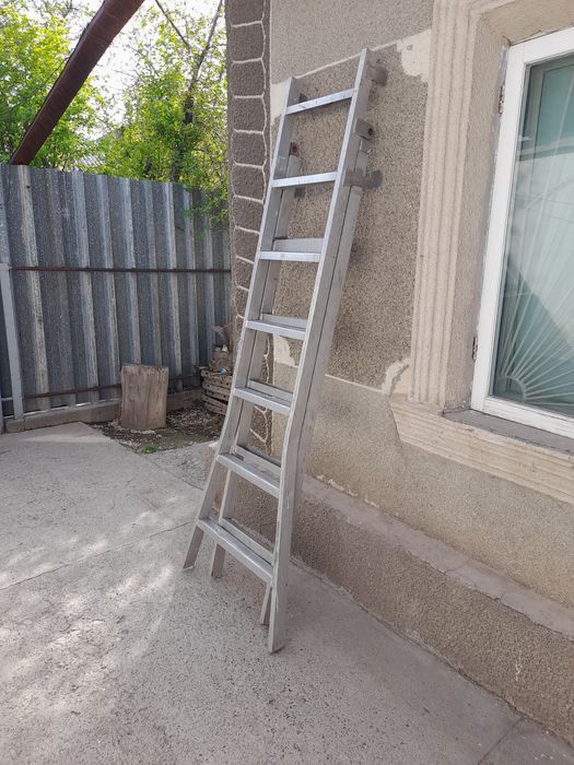 Лестница алюминевая советского производства