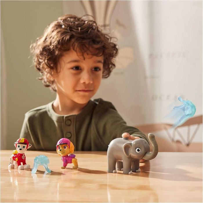 Комплект фигури кученца Paw Patrol Jungle Pups - 3 модела