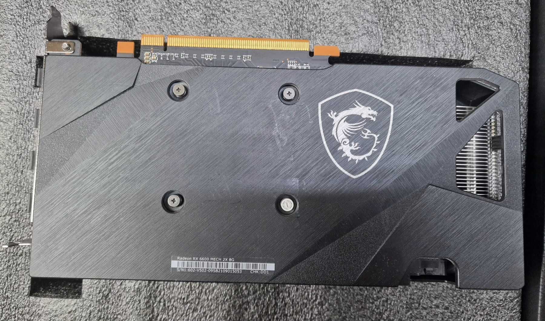 MSI AMD Radeon RX6600 MECH 2X 8G GDDR6 Гаранция 3 месеца