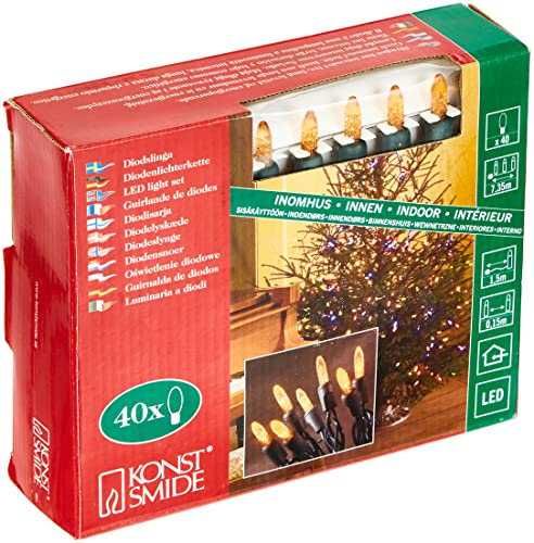 Instalatie brad, led Craciun Interior 40 buc -Clasa A