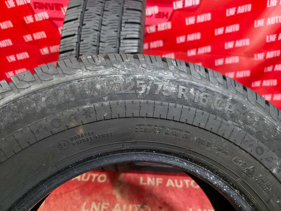 Anvelope VARA-IARNA - 225/75/16C - Continental - 7.19 MM - DOT 2021 !