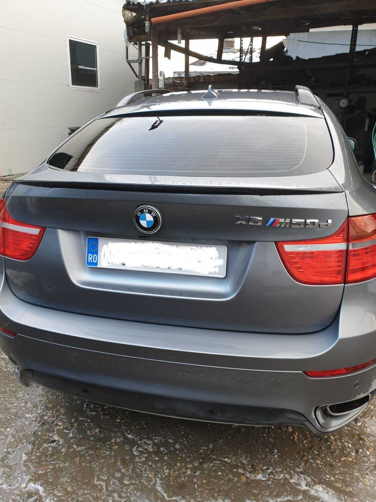 Eleron portbagaj pentru BMW X6 E71 model Performance plastic negru ABS
