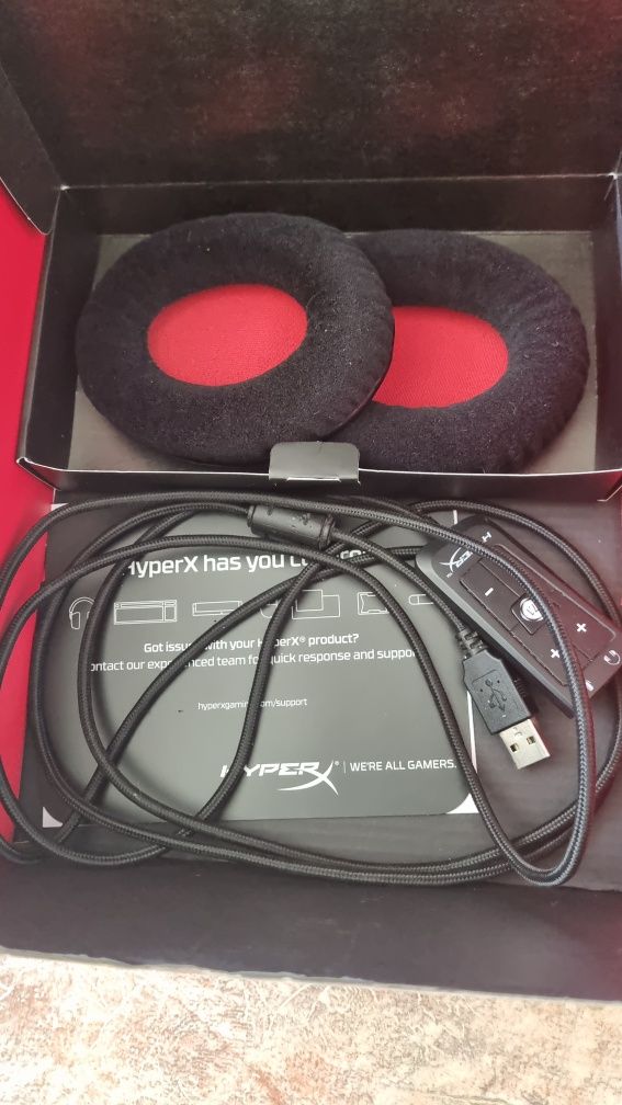 Наушники hyperx cloud 2 7.1