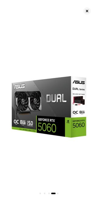 Vand schimb placa video Asus RTX 5060 8Gb GDDR7 Nou sigilat