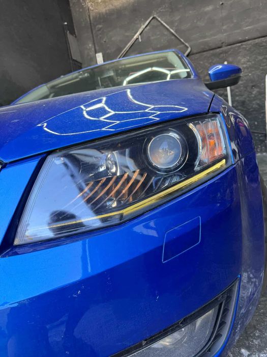 Reconditionare far Skoda Octavia,Suberb fibra Led DRL,module ,sticle
