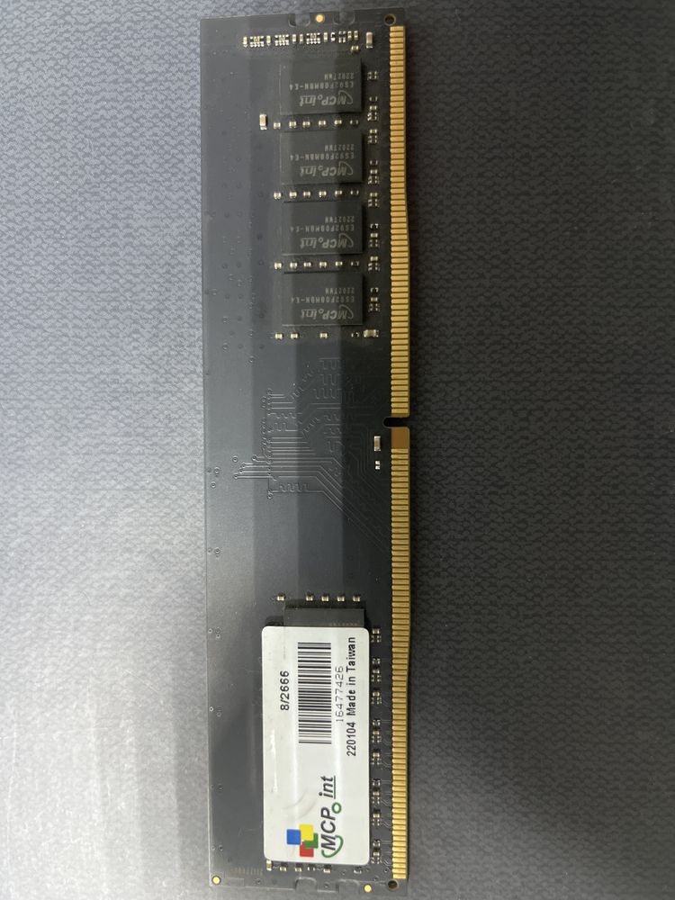 Озу для компа ddr4 8гб 2666 мгц