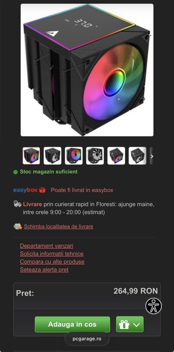 Cooler CPU Alphagear Prism 60DXD pro