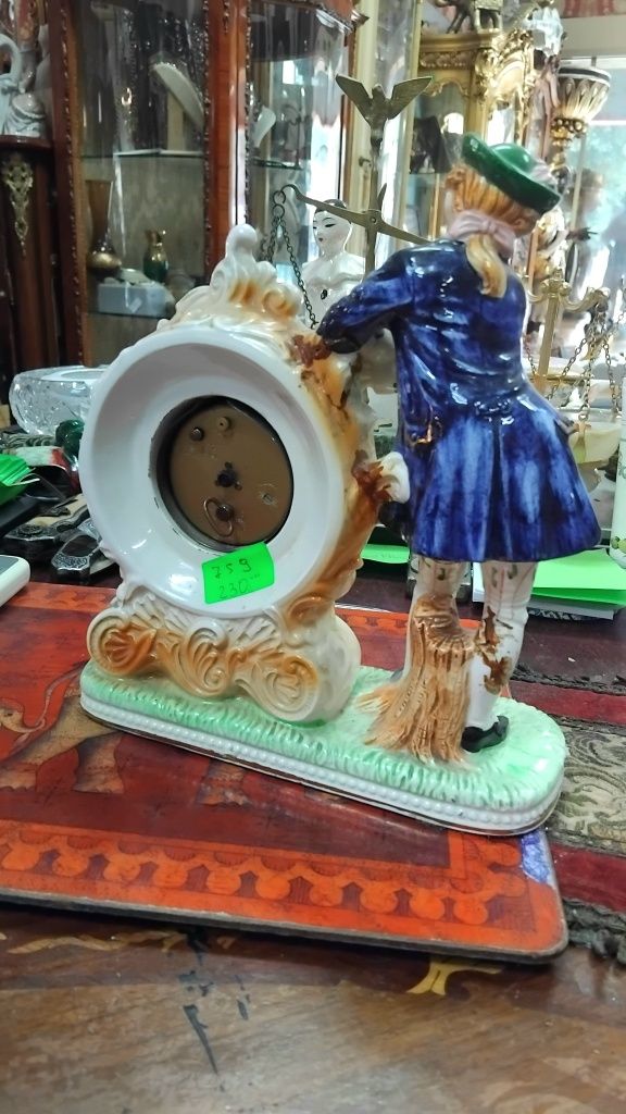 Ретро порцеланов часовник!