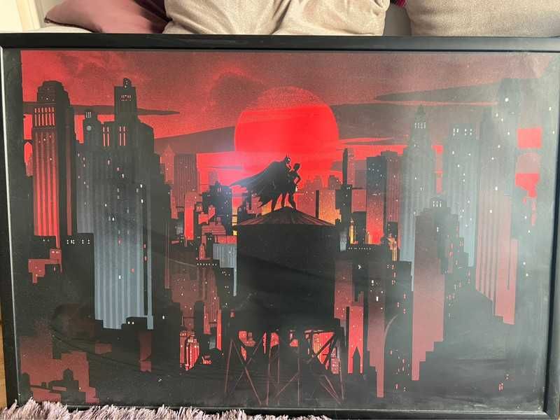 Batman & Catwoman – Limited Edition Giclée Print by Raid71