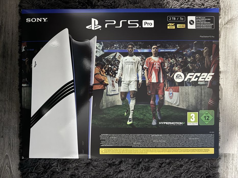PlayStation 5 PRO 2TB + FIFA 26 Nou, sigilat! PS5 PRO