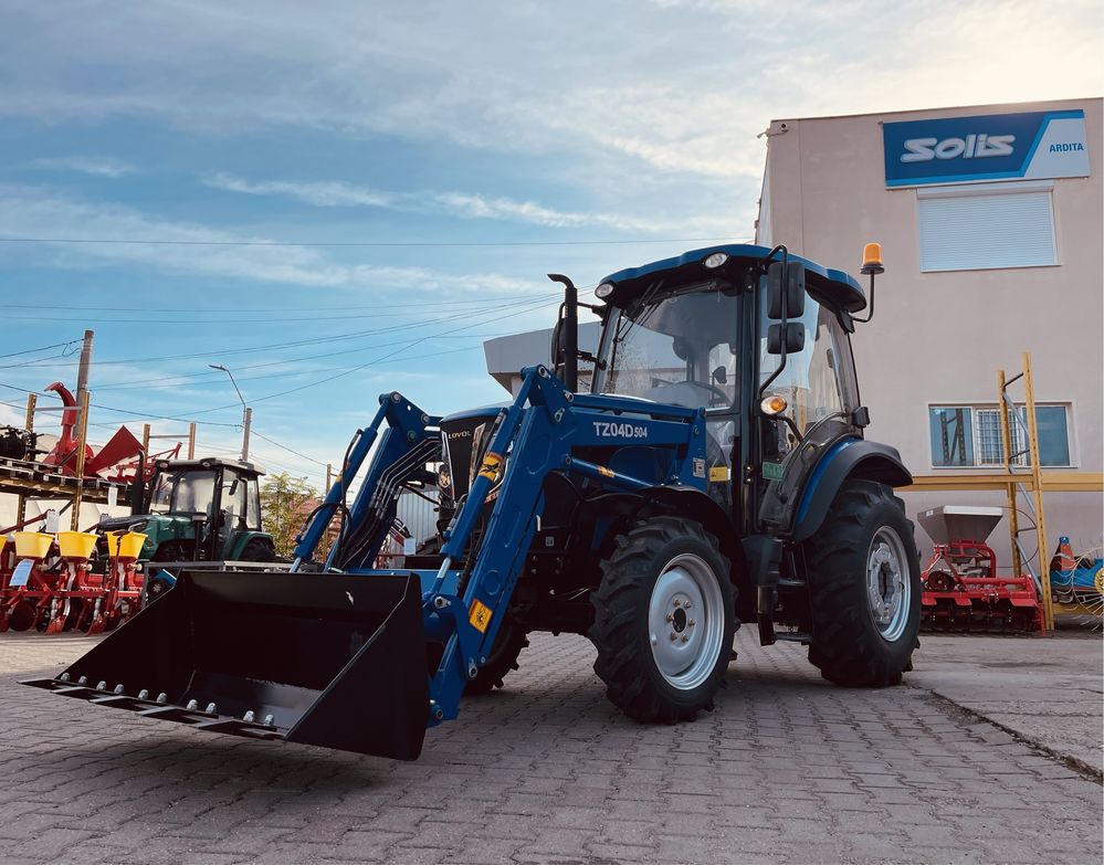 Tractor Lovol 50 Cp cu cabina si incarcator frontal Ardita AB