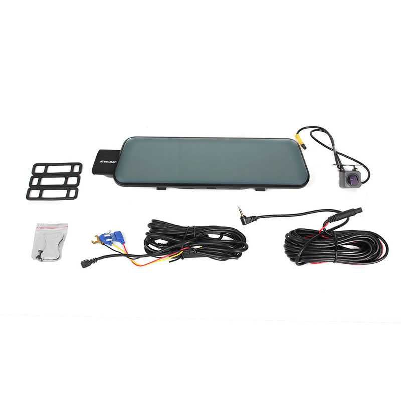 Огледало за кола с видеорегистратор С 2 FULL HD камери  ,DVR 9.66 inch