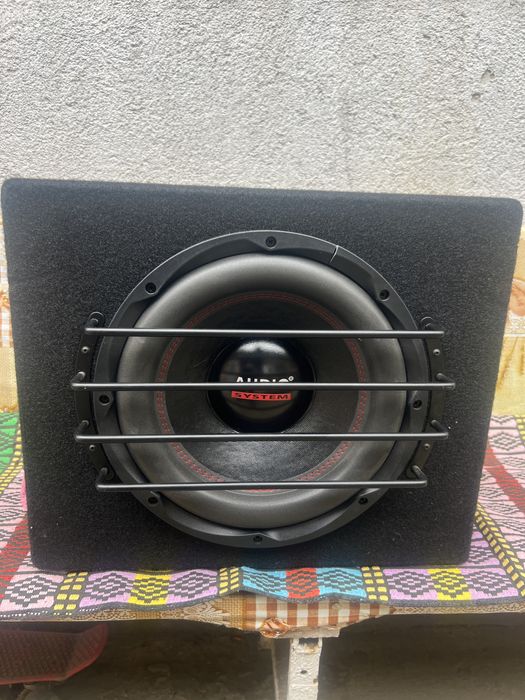 Subwoofer audio system 400w RMS mic si compact