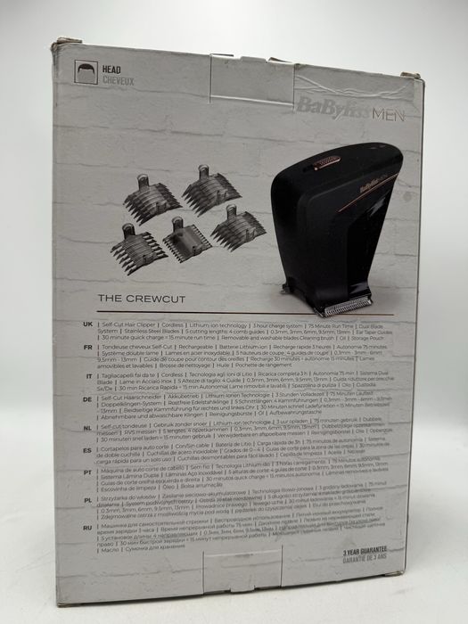 Aparat de tuns BaByliss SC758E , Crewcut , Negru Nou B