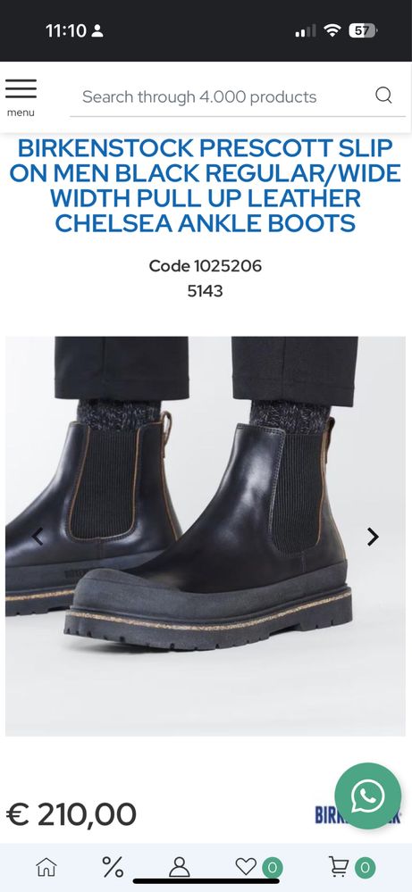 Bocanci/ghete Birkenstock