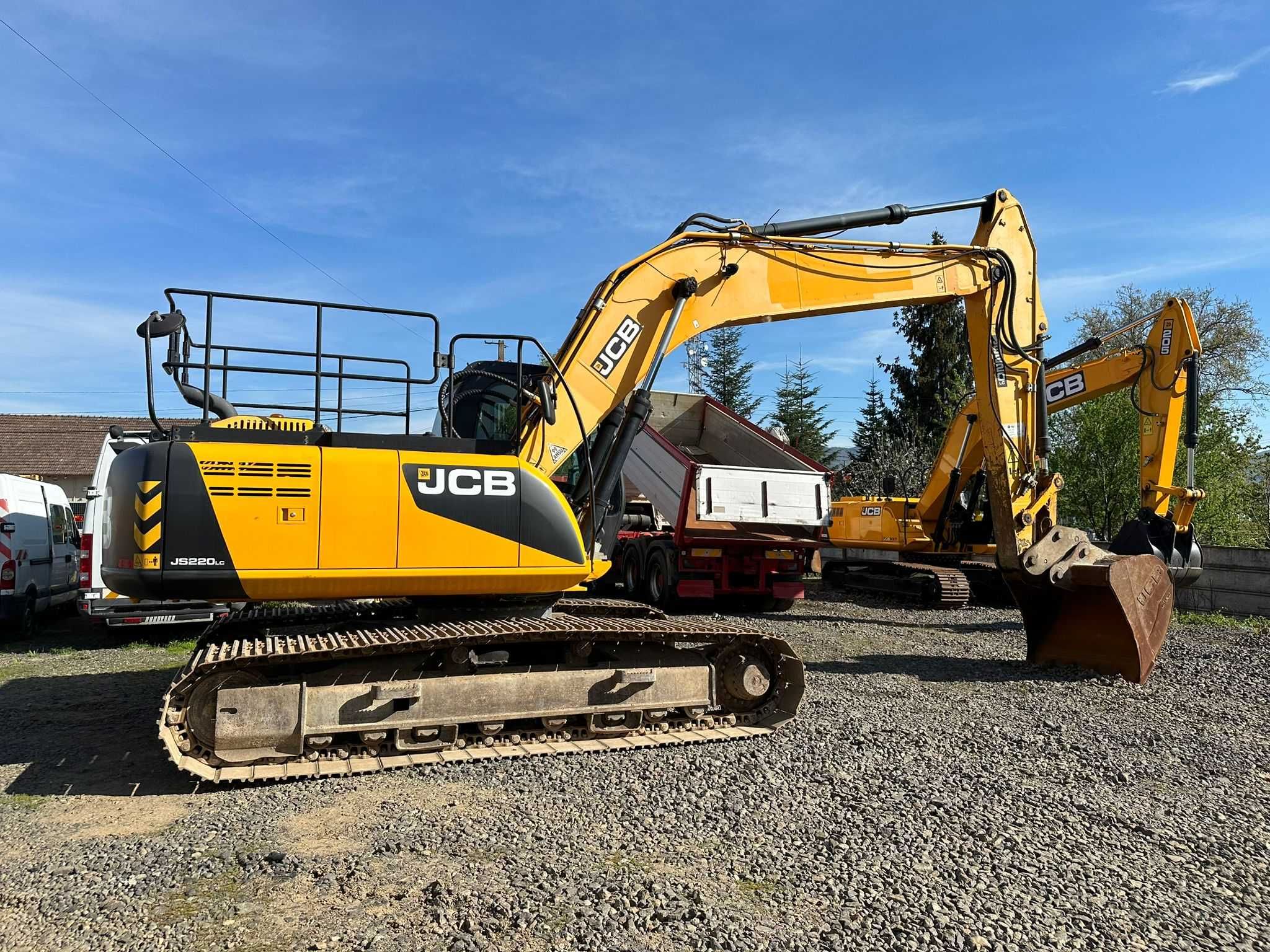 Excavator pe senile JCB JS220 ,  2015