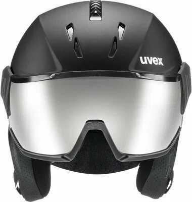 Casca schi UVEX Instinct Visor Negru Mat, marime 59-61