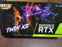 Placa video  GeForce RTX 3060 Ti 8GB  GDDR6 , Inno3D , ca noua la cuti