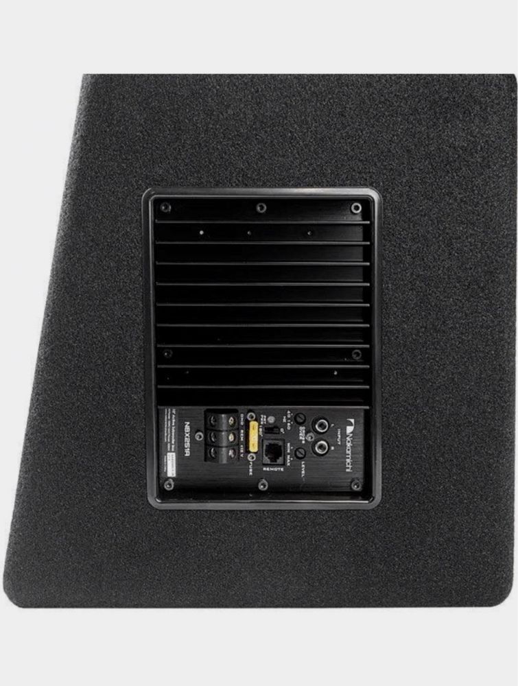 Сабвуфер Nakamichi со встроенным завод усилителем и коробкой(Активный)