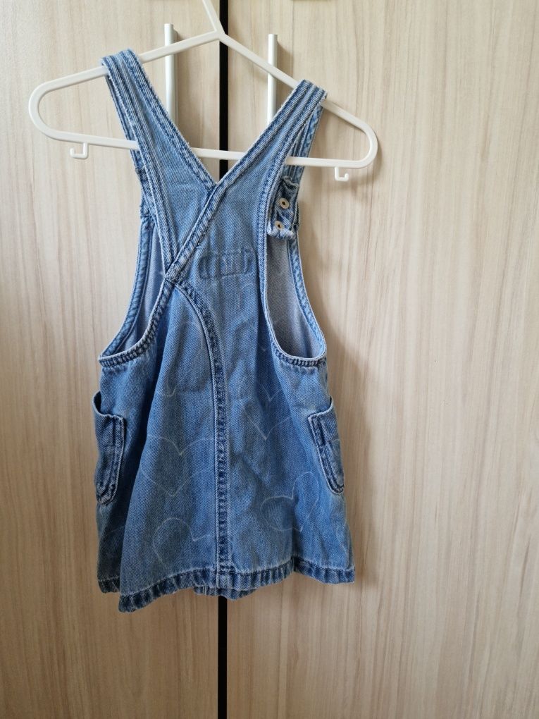 Дънкена рокля за момиче Zara