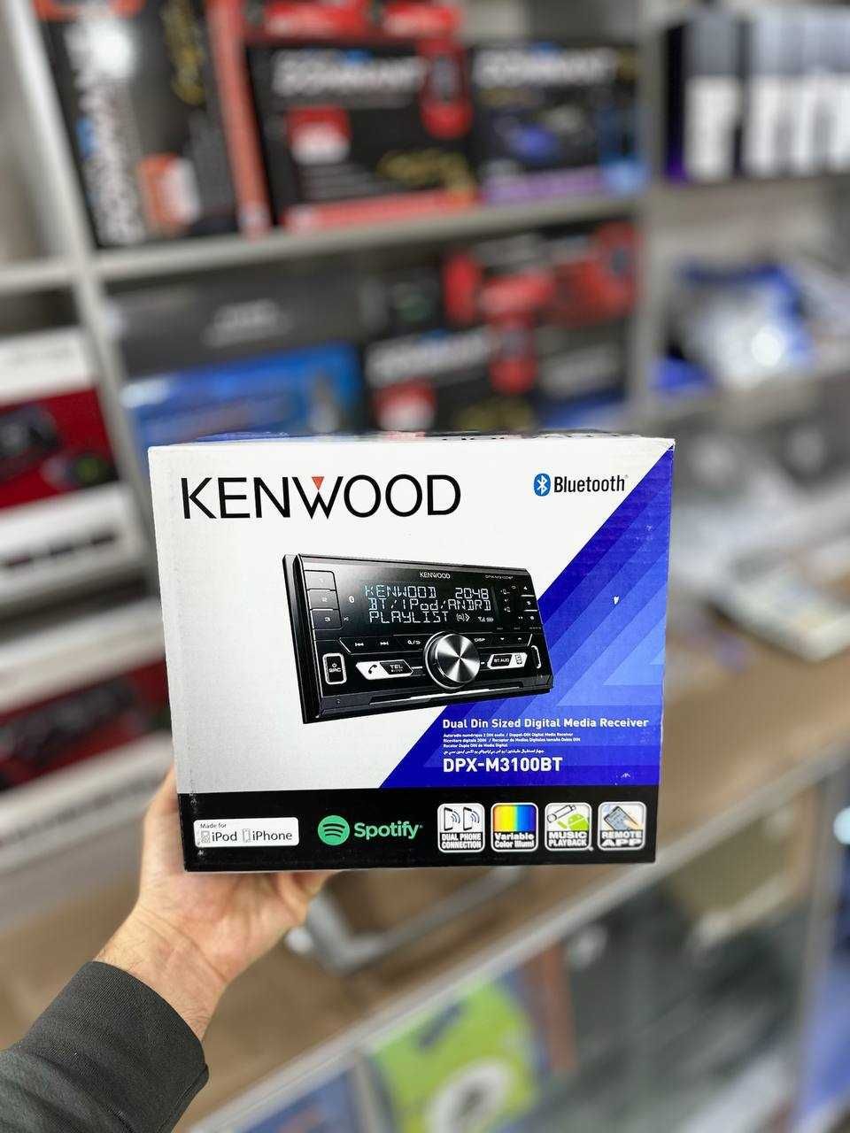 Kenwood DPX-M3100BT  | Автомагнитола | Rassrochka | 6 va 12 oy