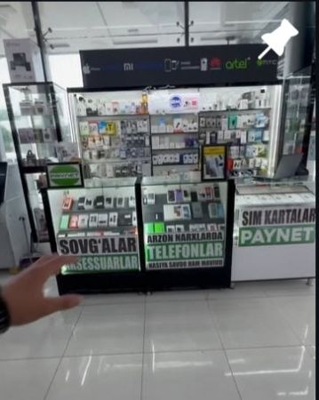 Mebel akasesurne va bowqa narsalargayam buladi