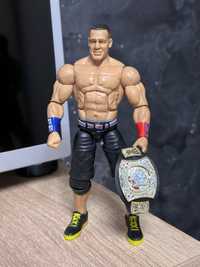 Figurina Wwe wrestling John Cena elite cu centura wwe spinner