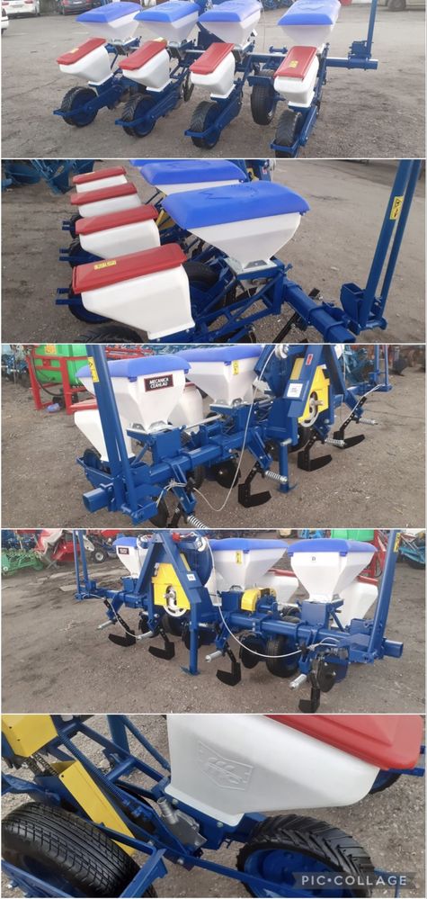 Piese. Semanatoare de porumb SPC6 SPC4 cu dublu discuri si fertilizare