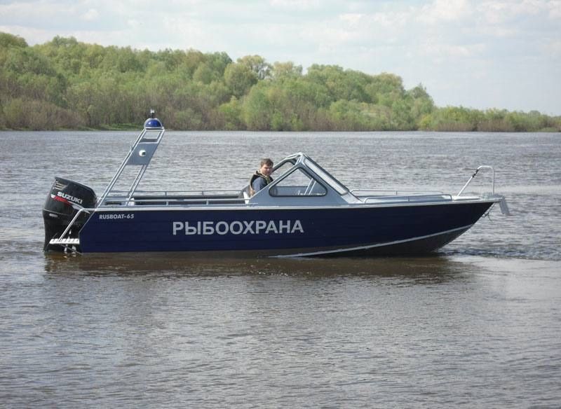Алюминиевый катер РУСБОТ‑65 с Ямаха 150 л.с