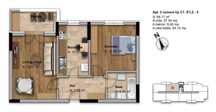 Apartamente cu una/doua/trei/patru camere (RATE LA DEZVOLTATOR)
