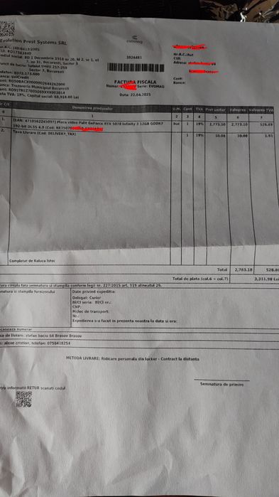 Placa Video RTX 5070 12GB Palit Infinity 3 la cutie in garantie 3 ani