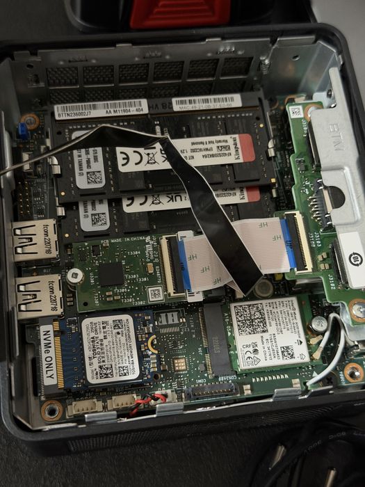 Mini PC Intel NUC 11 Pro NUC11TNHi5 64GB RAM, Addon NUCIOALUWS + cutie