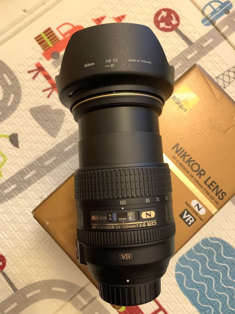 Обектив Nikkor 24-120 f4 - Като нов