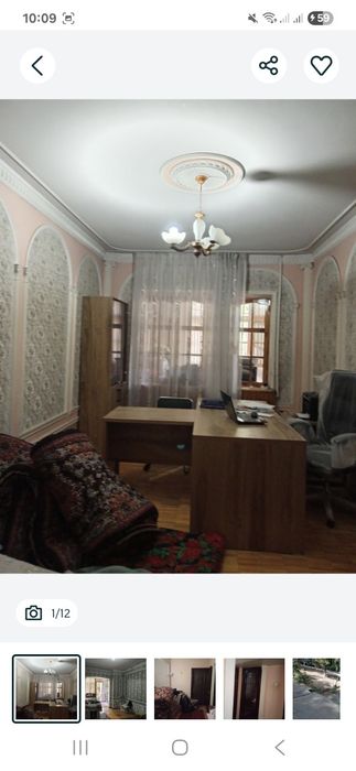 3 хонали 4 хона килинган квартира сотилади