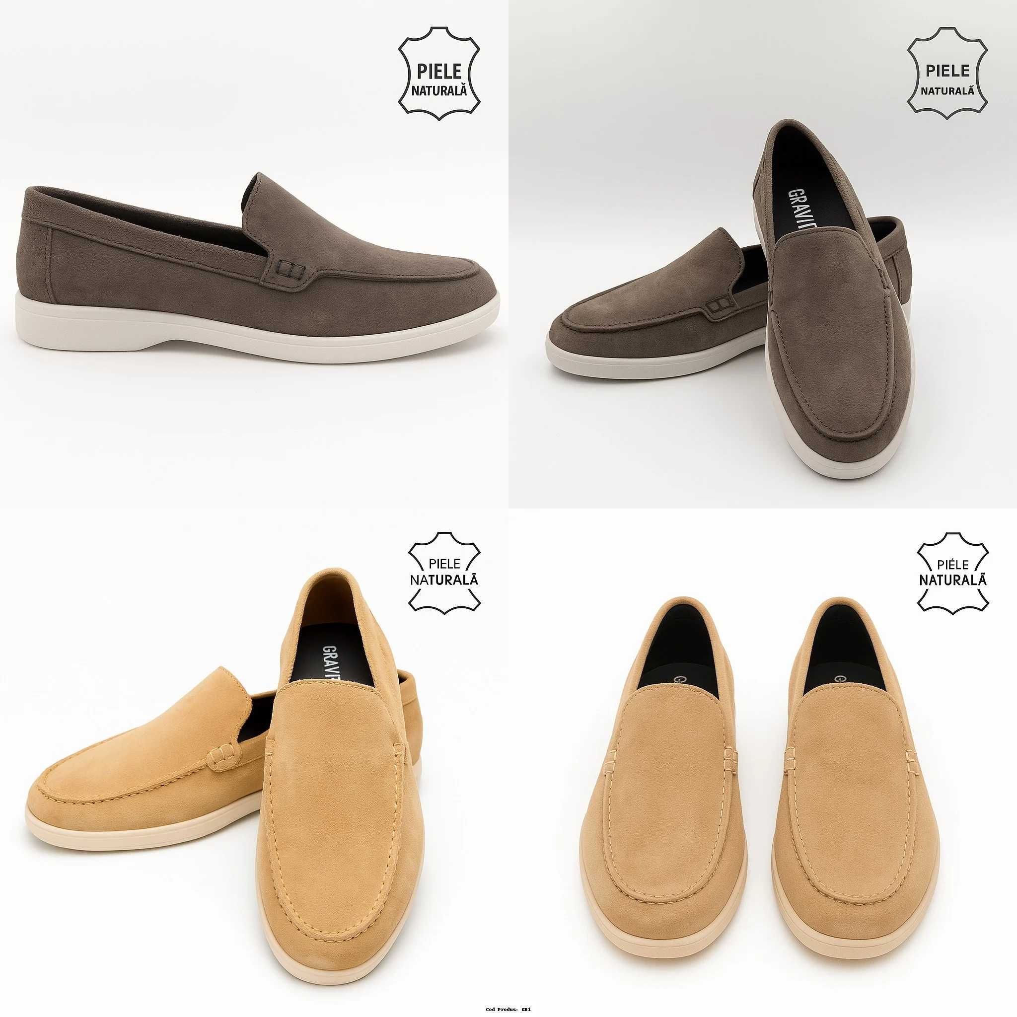 Oferta! Pantofi din piele naturală, lucrați manual–modele unice 41-45
