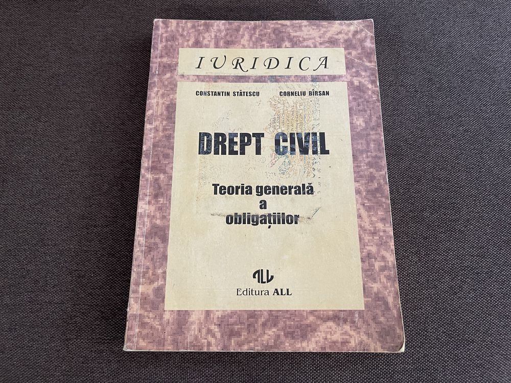 Drept Civil  - Teoria generala a obligatiilor